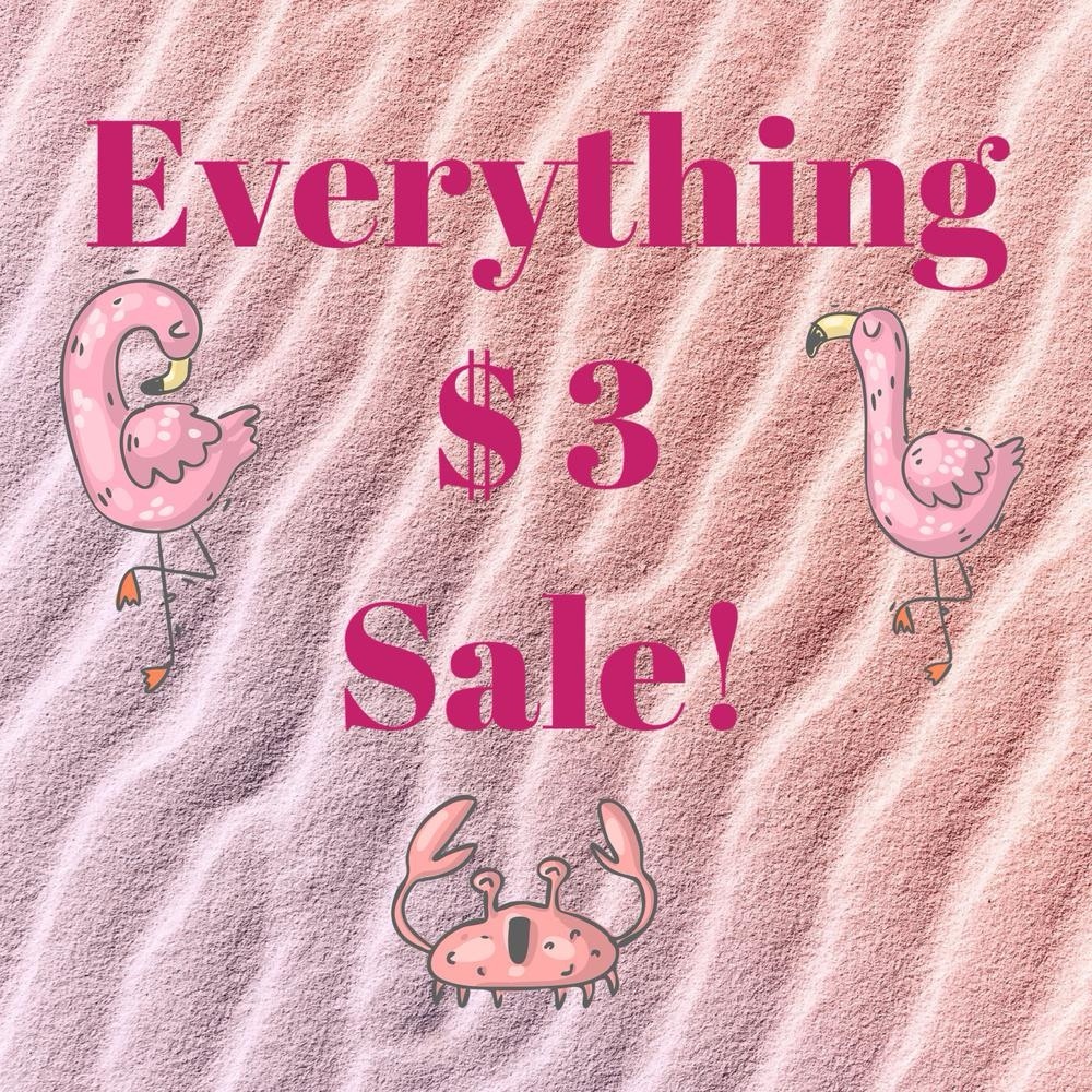 $3 clothes sale
